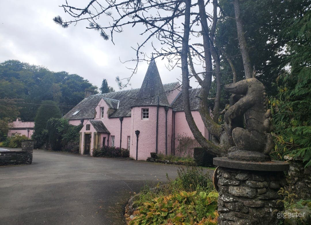 Scottish Country Manor House Historical Hotel weddings, film Photo 3