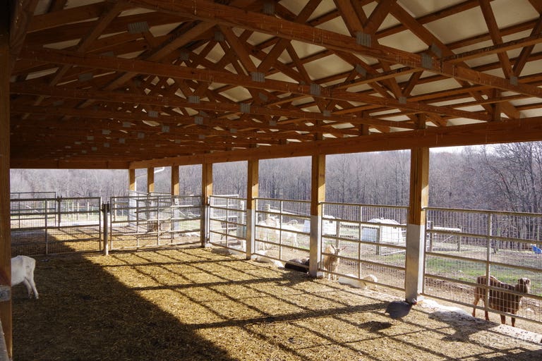  Covered pavilion barn  