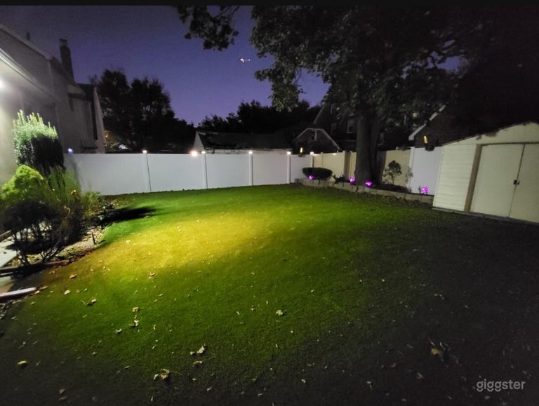  Private enclosed backyard  