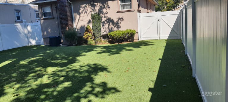  Private enclosed backyard  