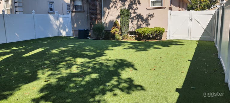  Private enclosed backyard  