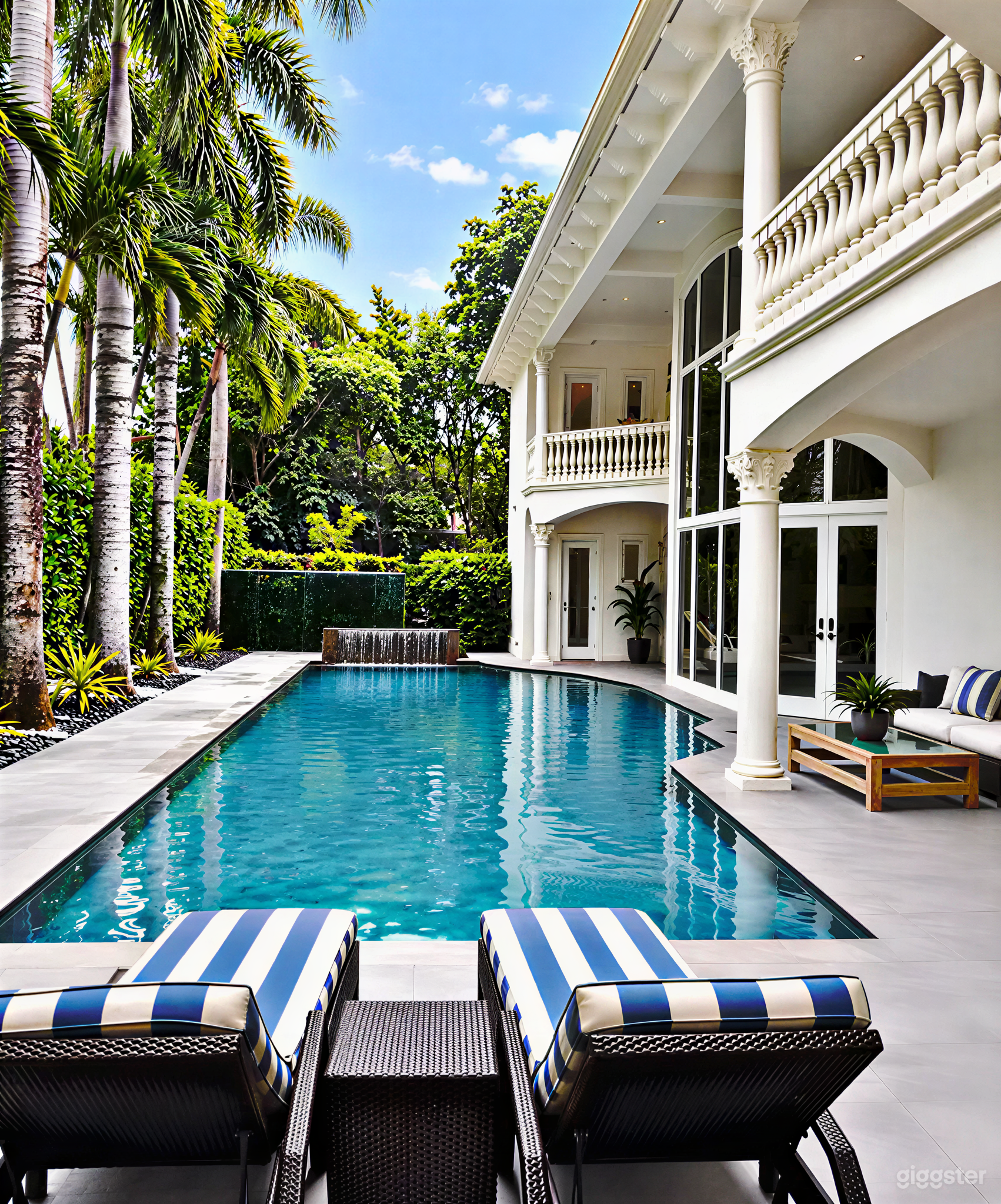 Resort-Style Pool Oasis with Waterfall Spa & Outdoor Kitchen Photo 1