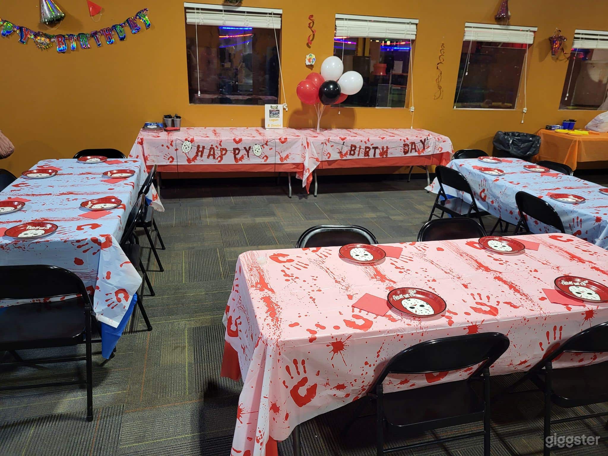 Another birthday party set up !