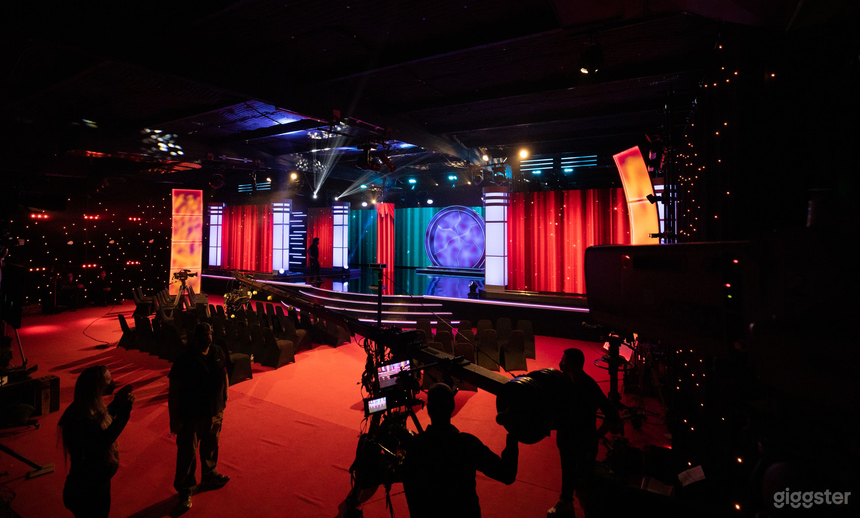 STAGE TWO- Stage set is not included in booking. Previous production photo included for scale