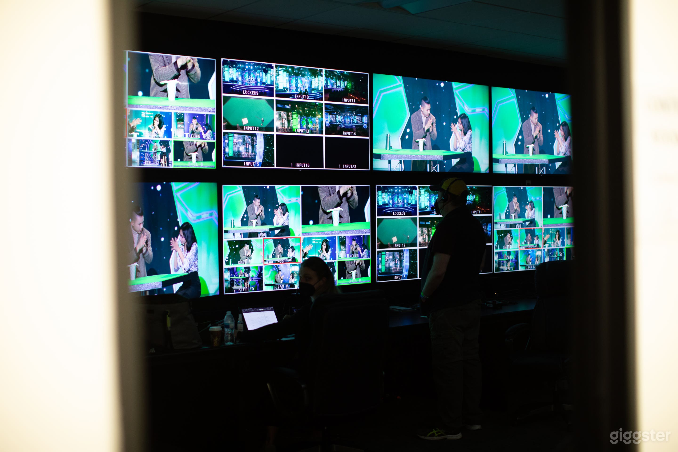 Control room wired to each sound stage. Inquire for availability