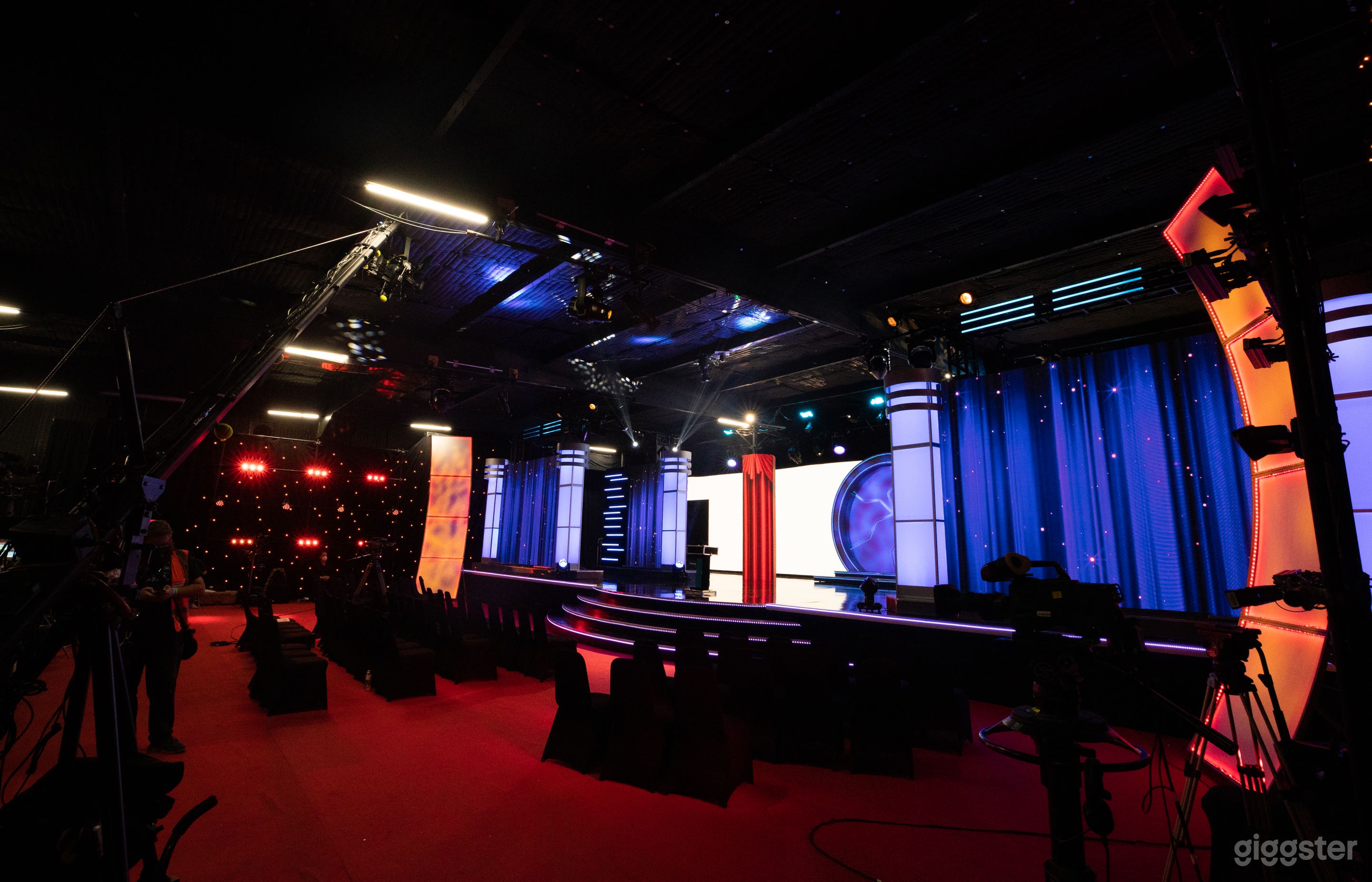 STAGE TWO- Stage set is not included in booking. Previous production photo included for scale