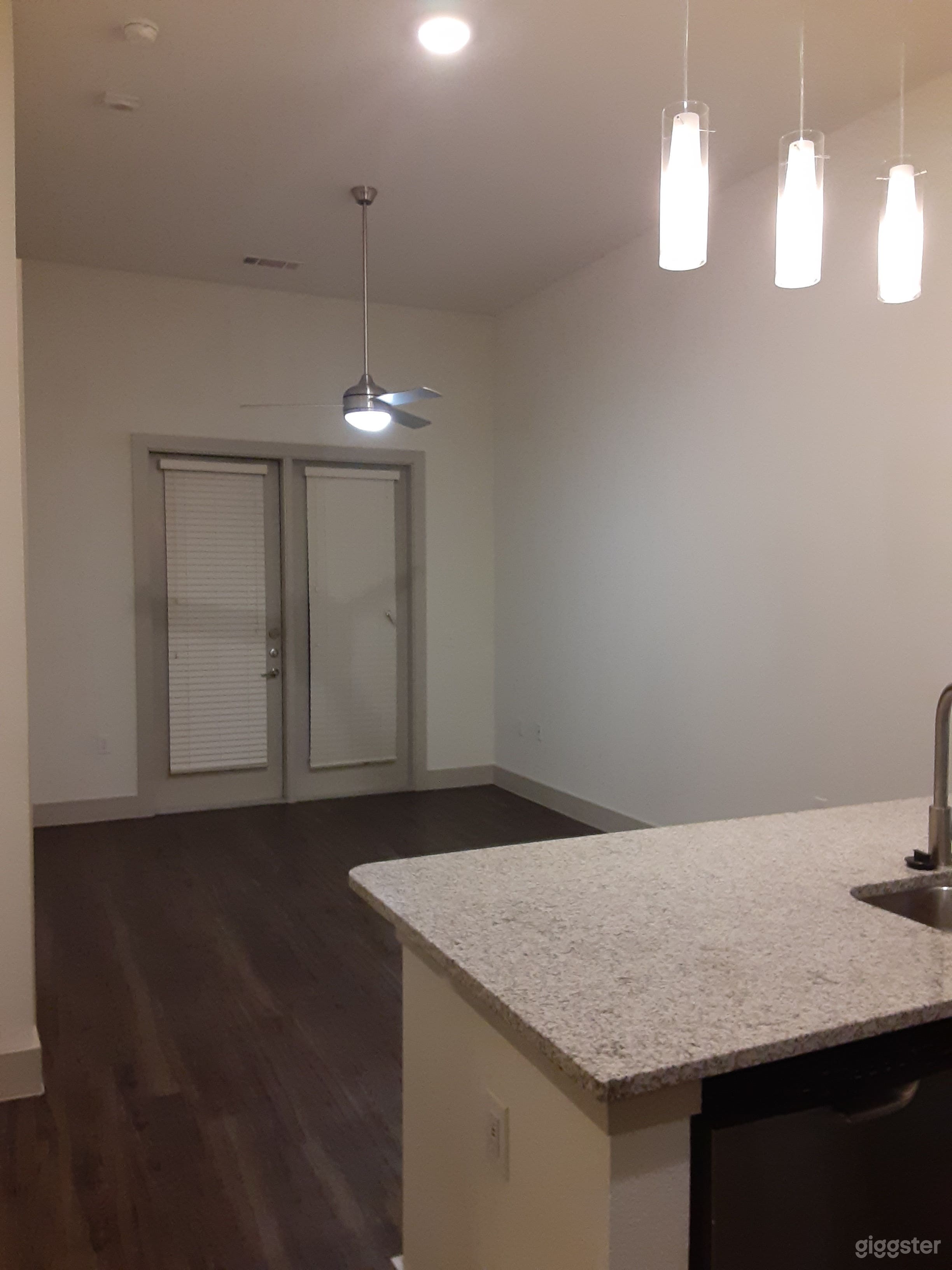 Here is a picture view of the livingroom space, a very big area...