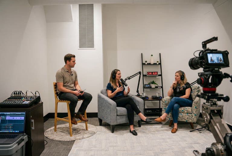  Media/Studio Room Space for Podcasts, Video Shoots and More. 