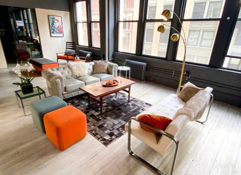  Sunny Spacious Kitchen Loft in NYC 