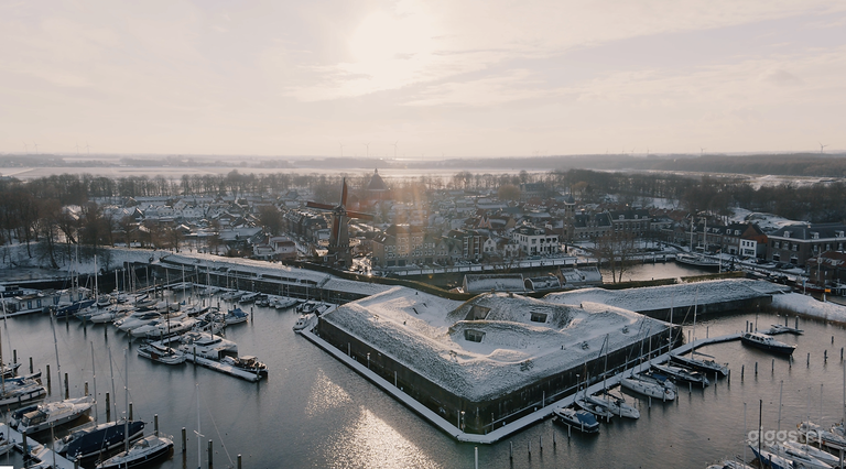  Royal Windmill d'Orange Molen aan de Waterfront 