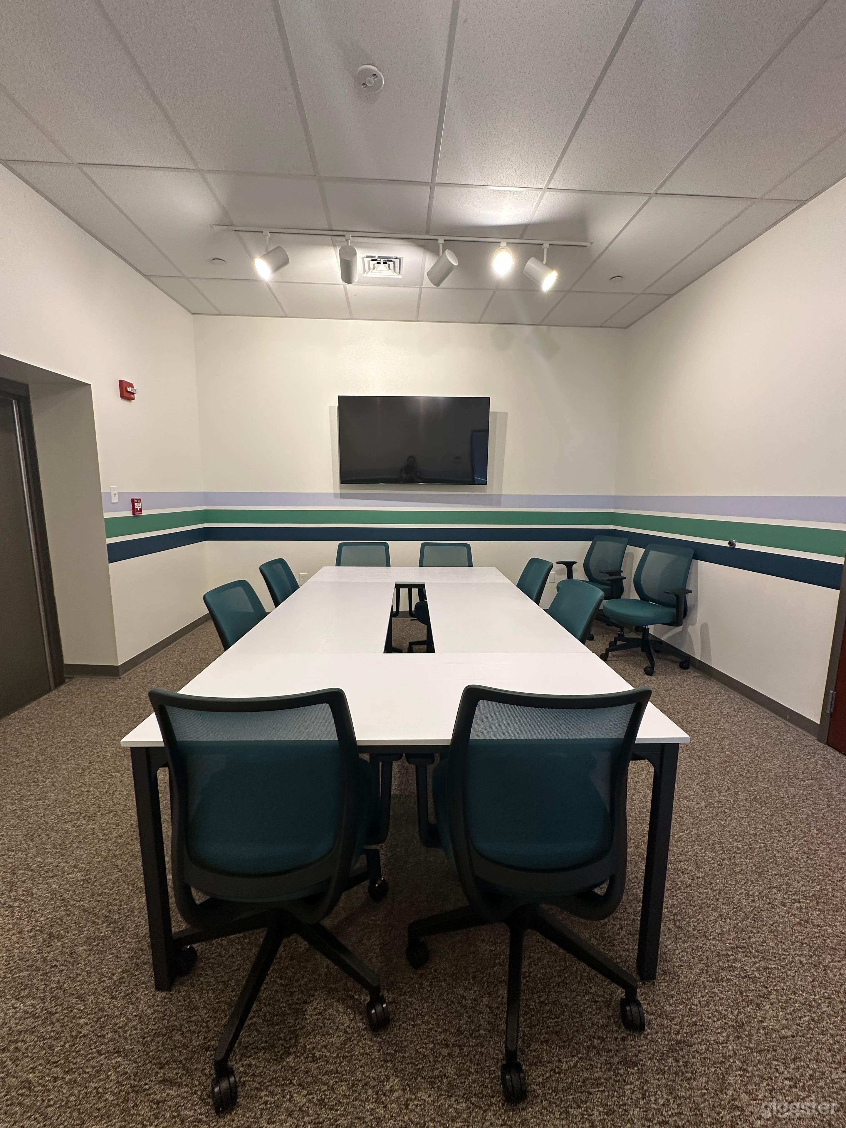 Modern Conference Room in Creative Hub, Reading MA| Seats 10 Photo 1