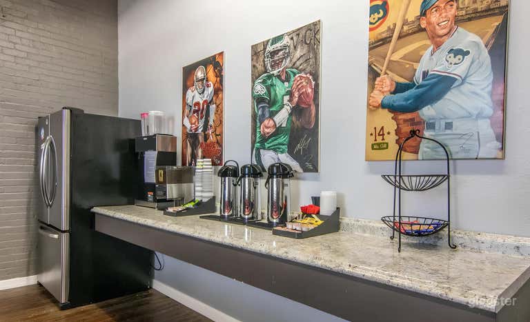  Conference Room for 12 in Vibrant Industrial Building 