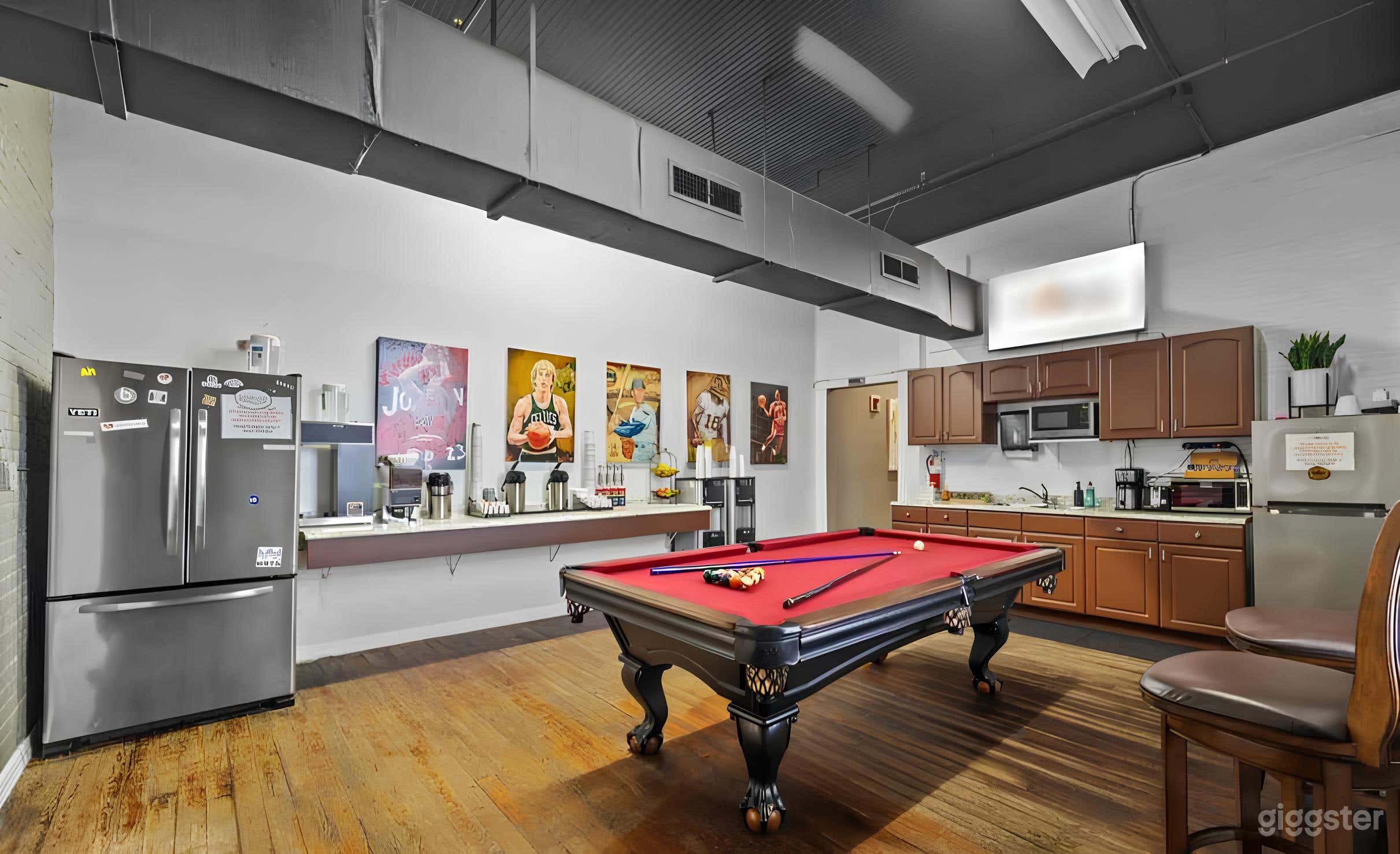 Conference Room for 12 in Vibrant Industrial Building Photo 3