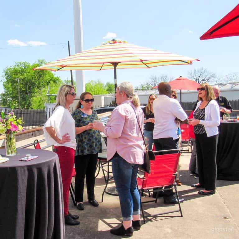  Vibrant Patio Outside the Workspace 
