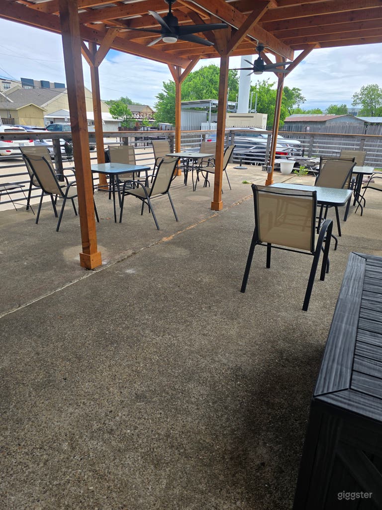  Vibrant Patio Outside the Workspace. Gated parking. 