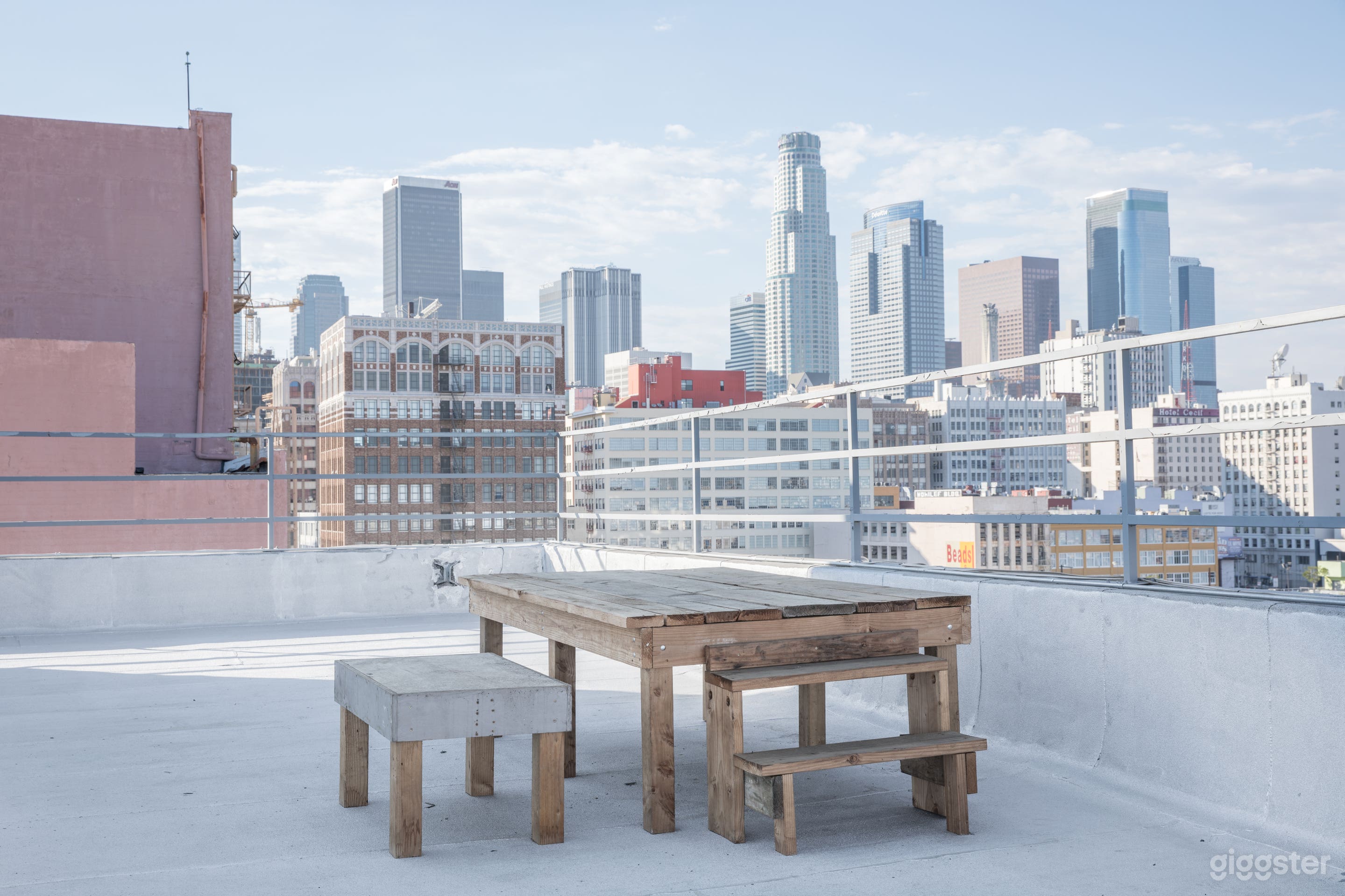 Panoramic DTLA Skyline w/ Unique Views | Rooftop B Photo 1