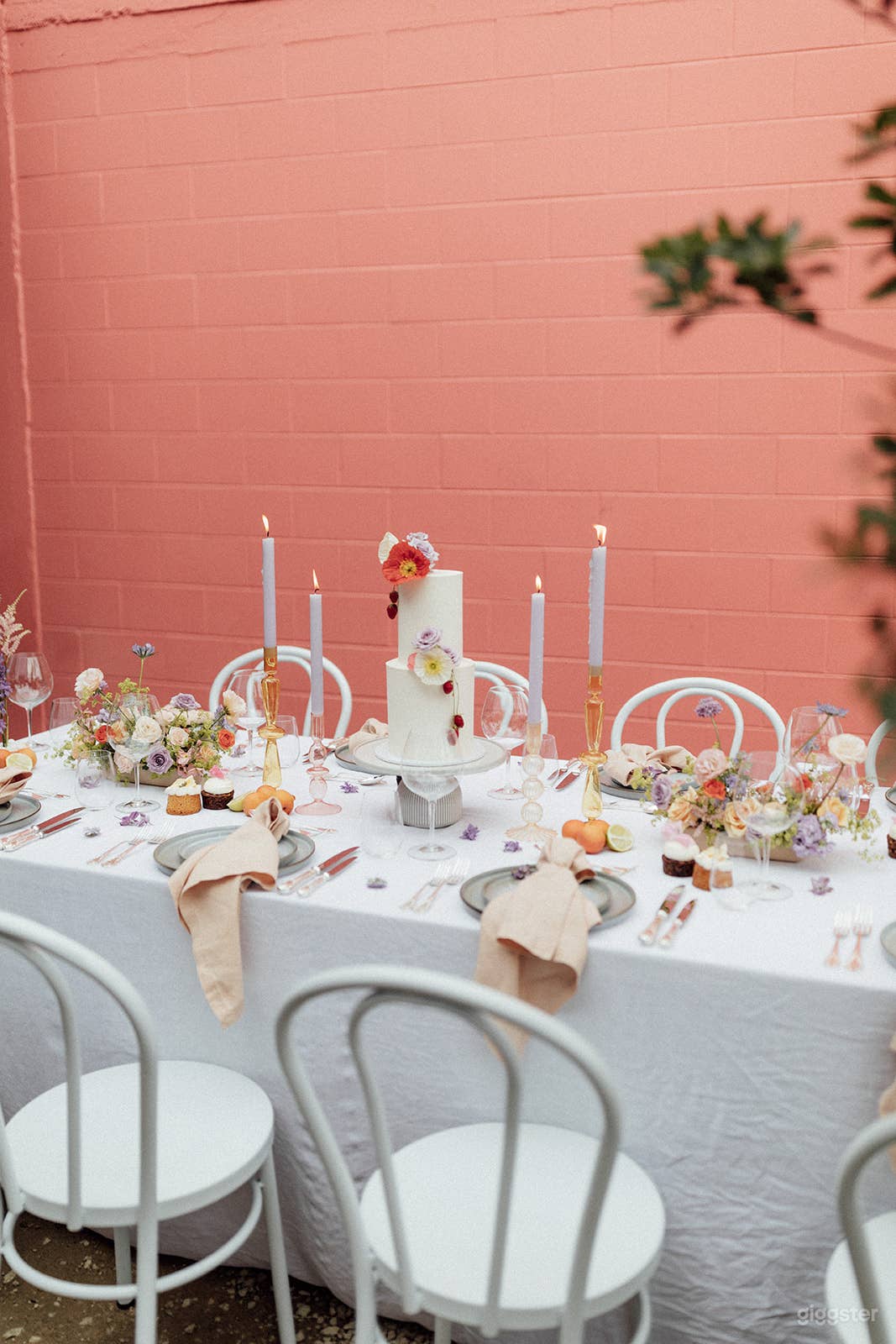 Outside Courtyard / Photoshoot location 