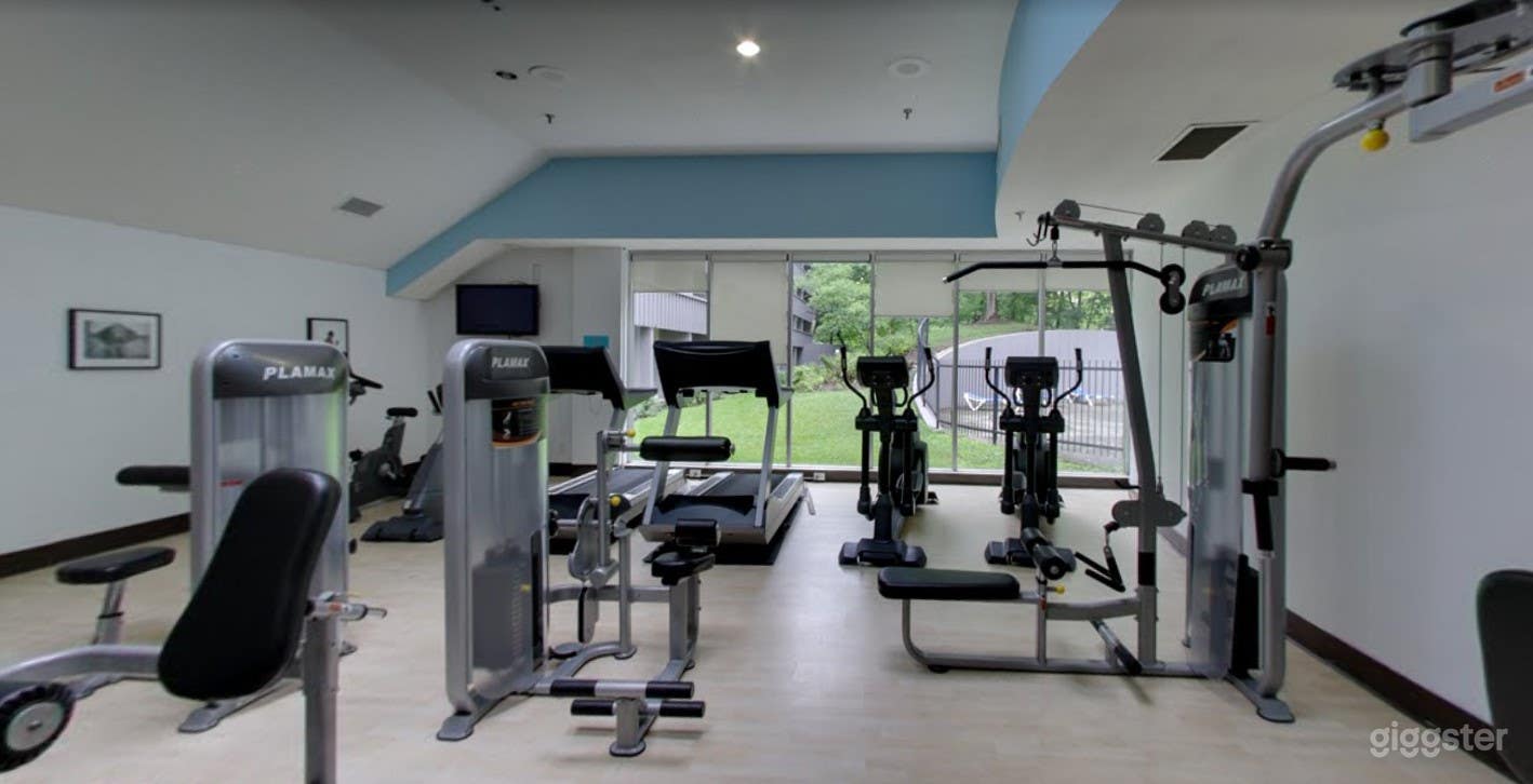 Fully Equipped and Functioning Hotel Gym Photo 1