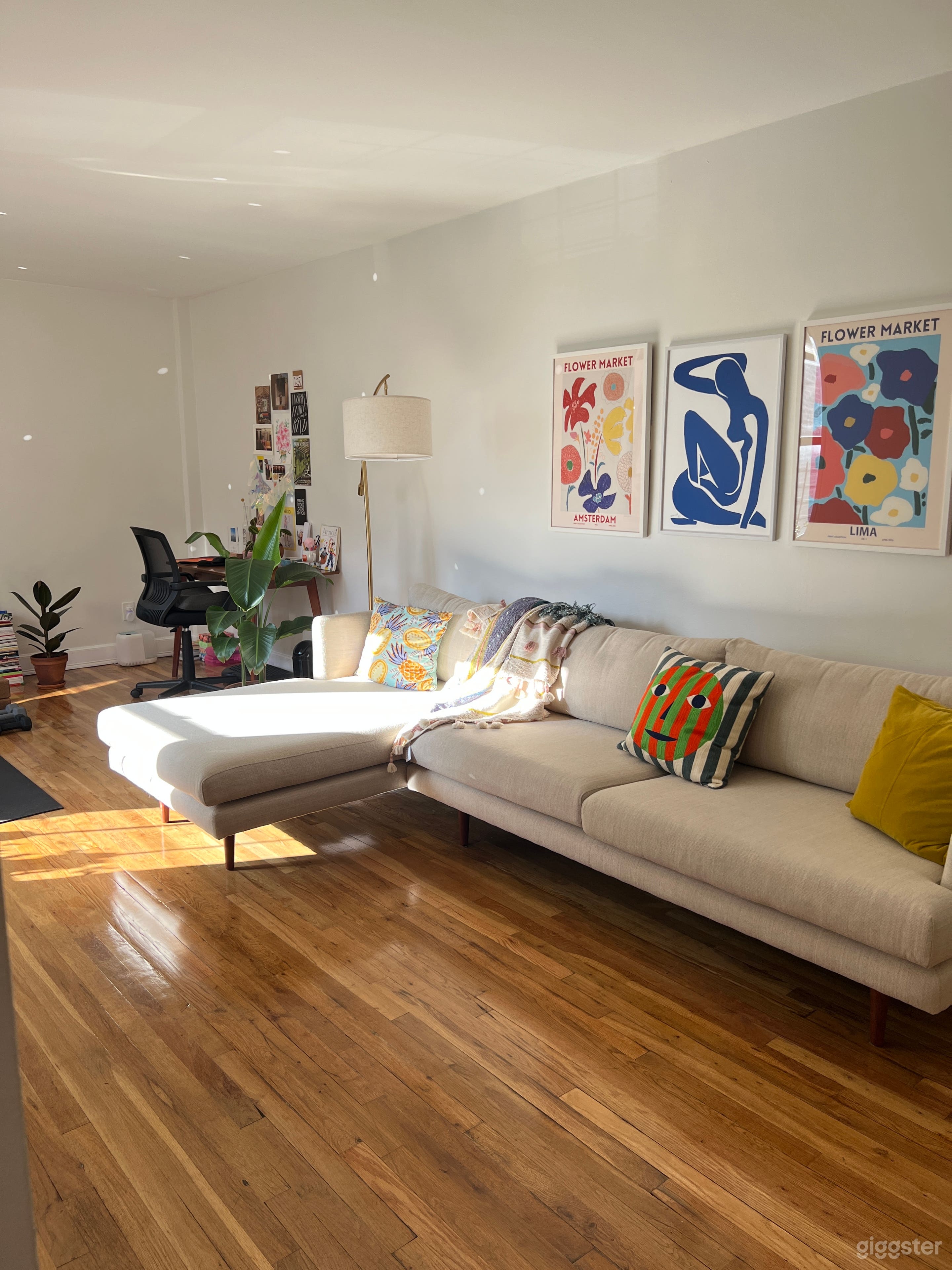 Bright, Colorful, Eclectic, Minimalist Apartment Photo 1
