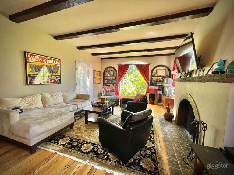  1920's Spanish Art Deco on Quiet Street 