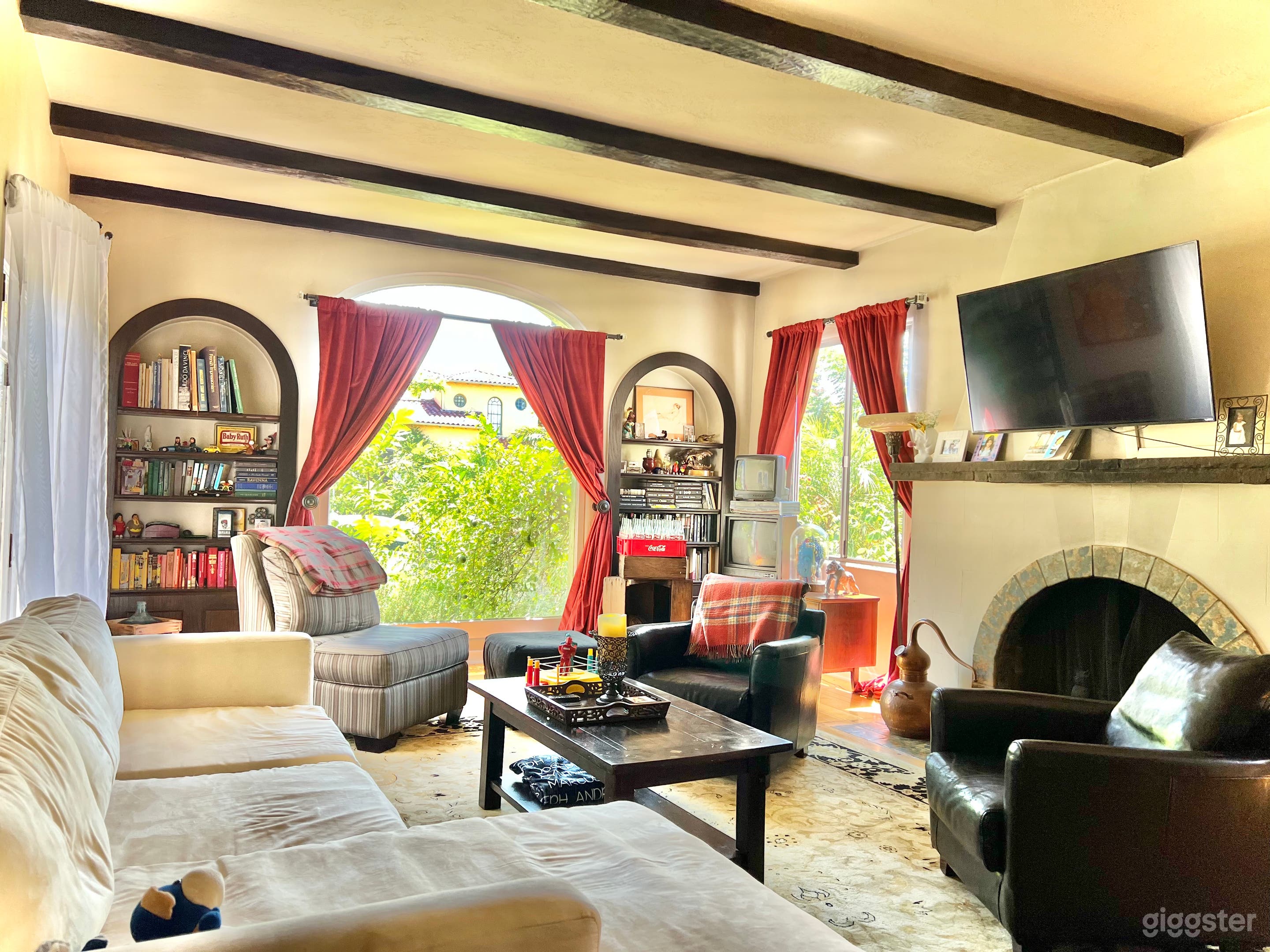 1920's Spanish Art Deco on Quiet Street Photo 1