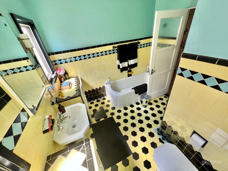  1920's Spanish Art Deco on Quiet Street 