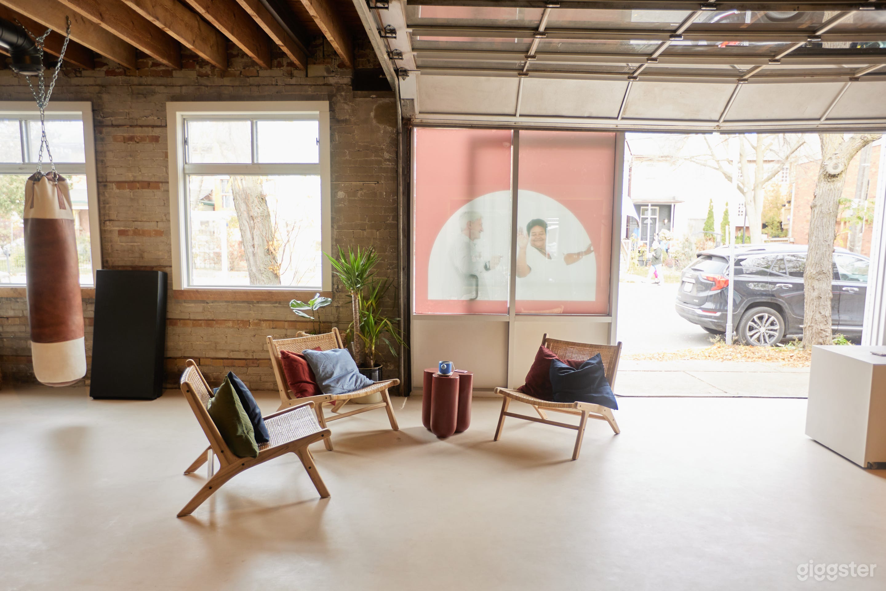 Front reception area