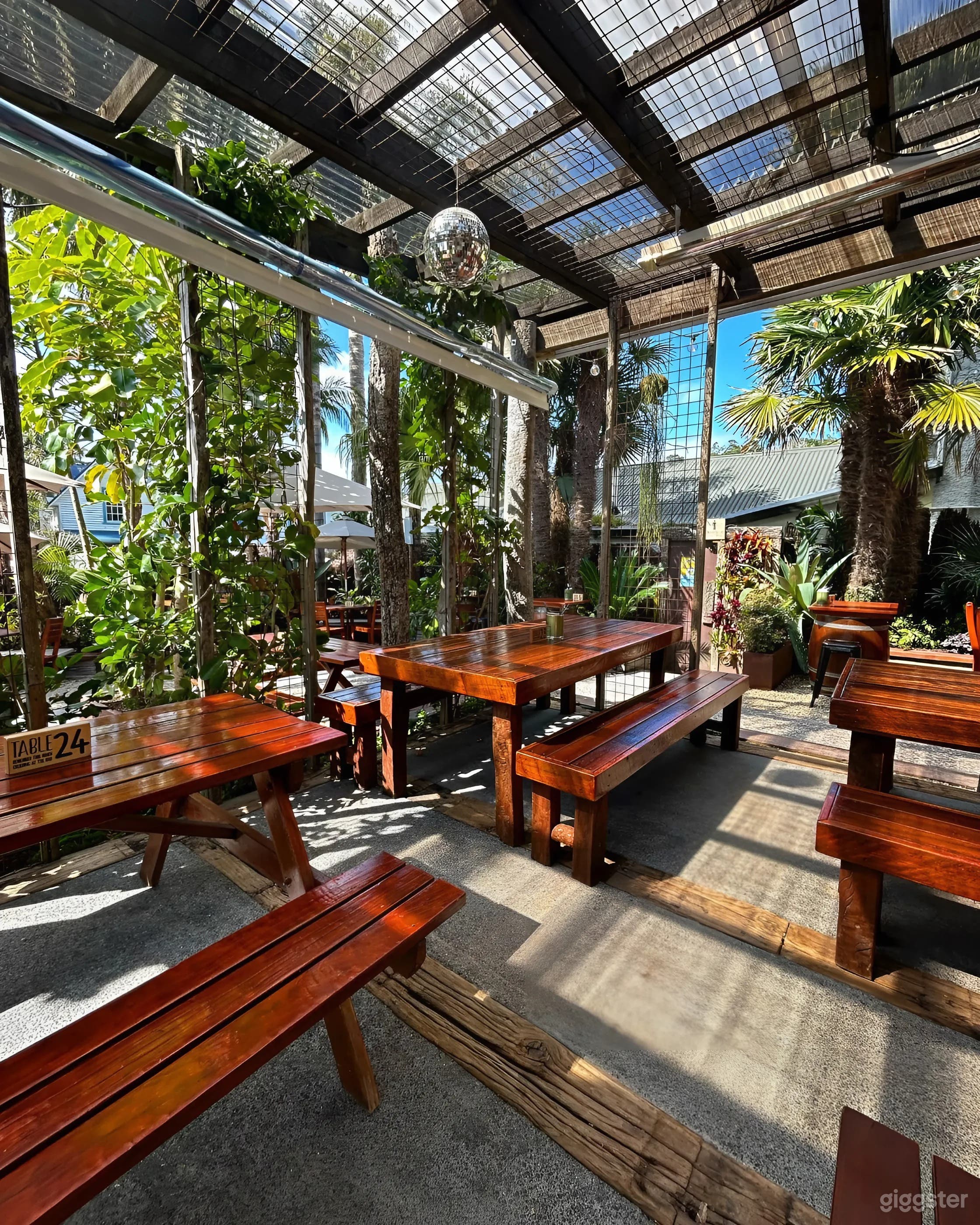 Sheltered Tropical Beer Garden in Russell - Bay of Islands Photo 1