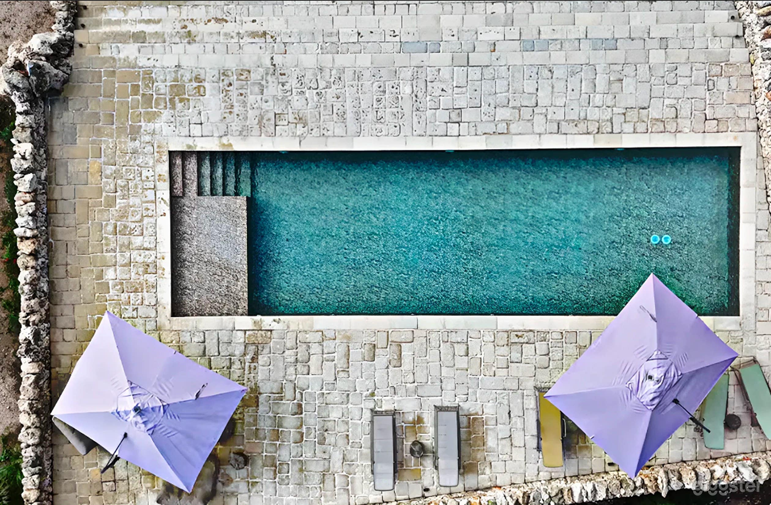 Foto di Piscina di Acqua Salata Isolata in Uliveto Privato 3