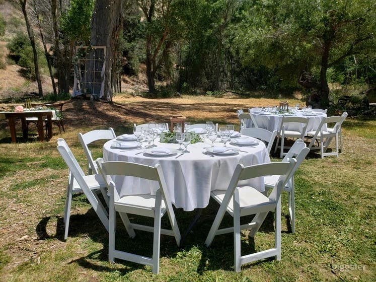 Rustic Highland Meadow with Covered Wagons & Starry Views Photo 3