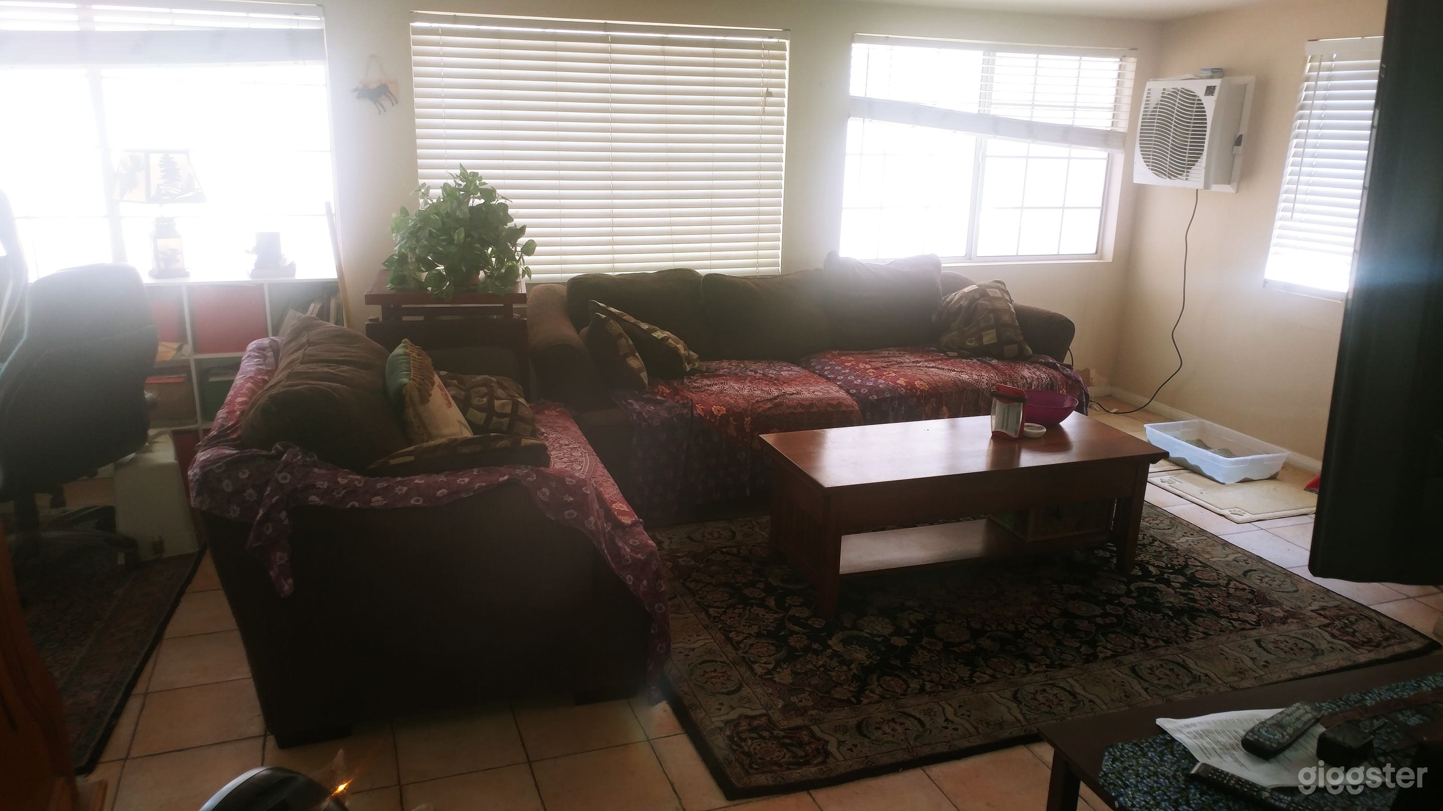 This is our sunroom. 