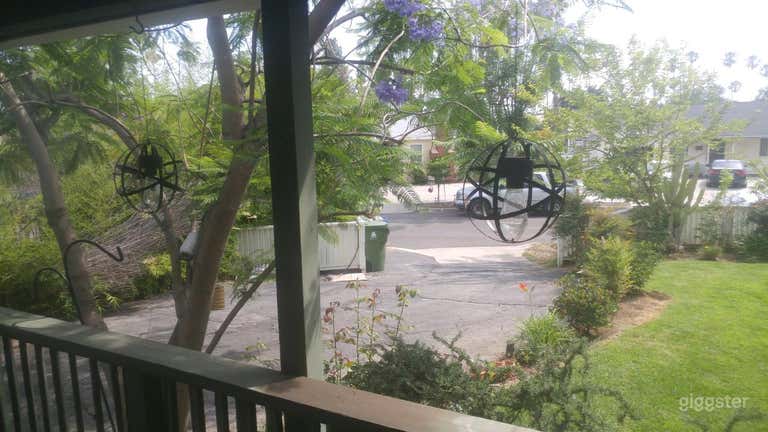  From the porch looking to the street 