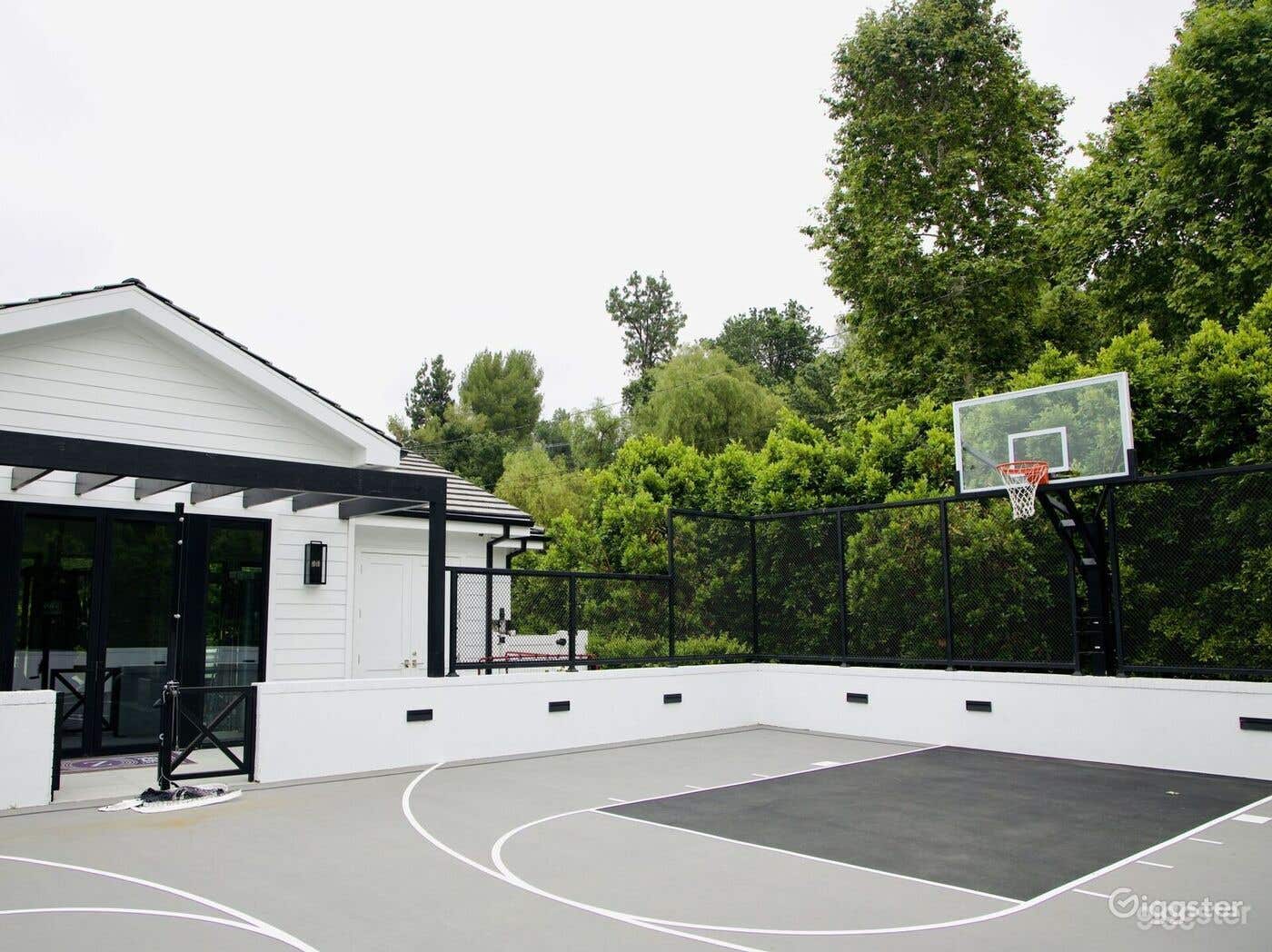 "Basketball Court" || Hidden Hills Photo 3