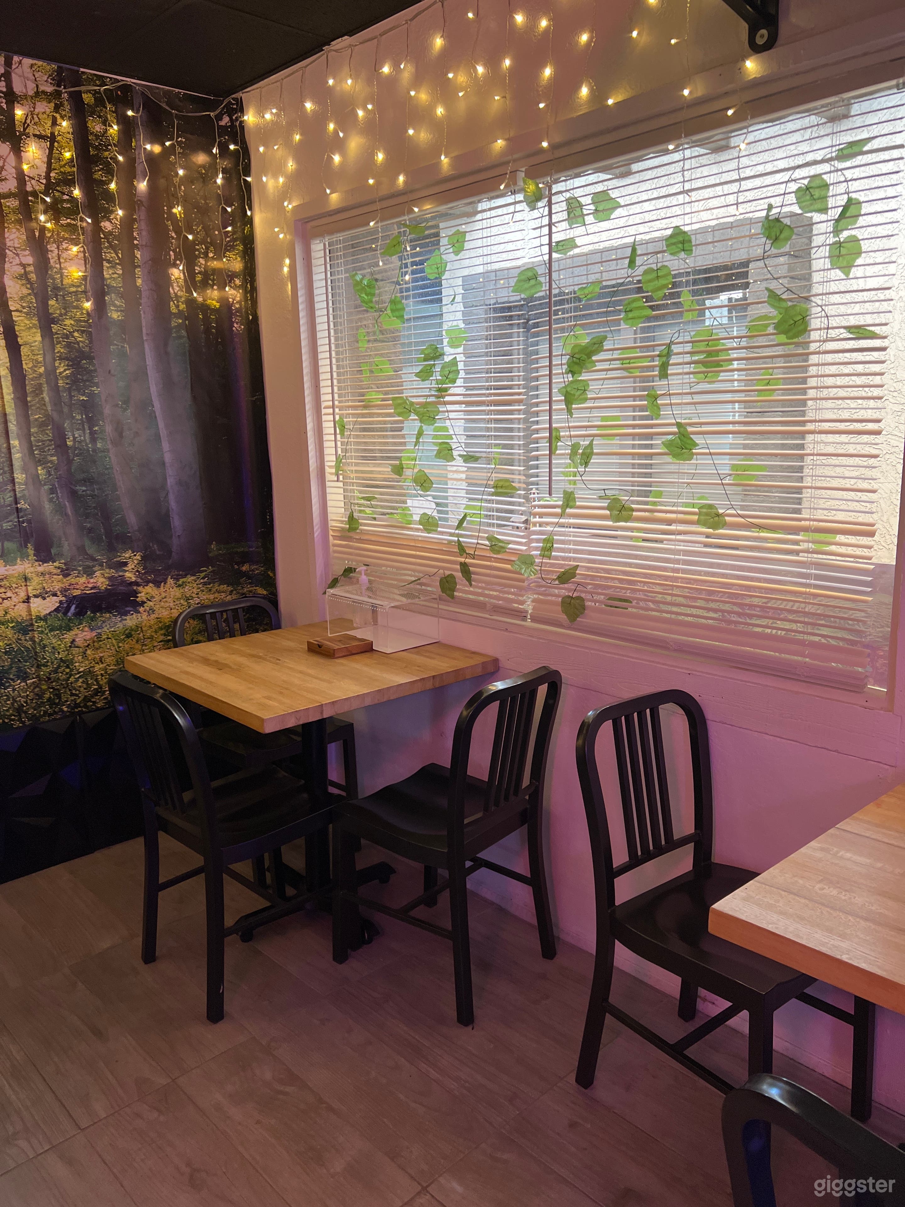 Plenty of seating for small or large parties