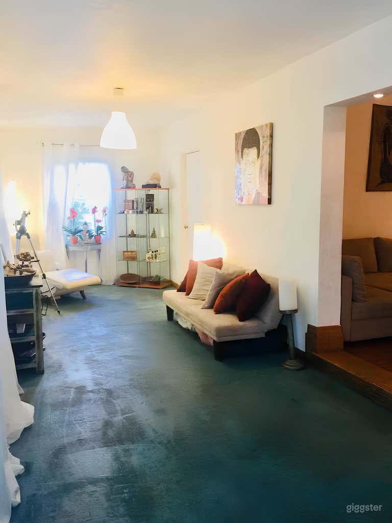  1920s Spanish Style Home in Tropical Foliage 