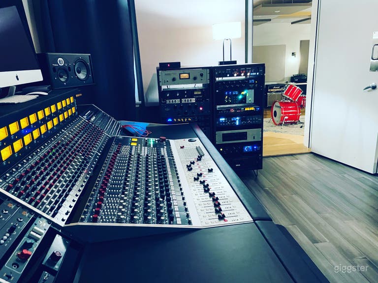  Control room with Neve 5088 console 