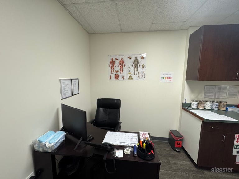  Modern Hospital, lobby, exam rooms 