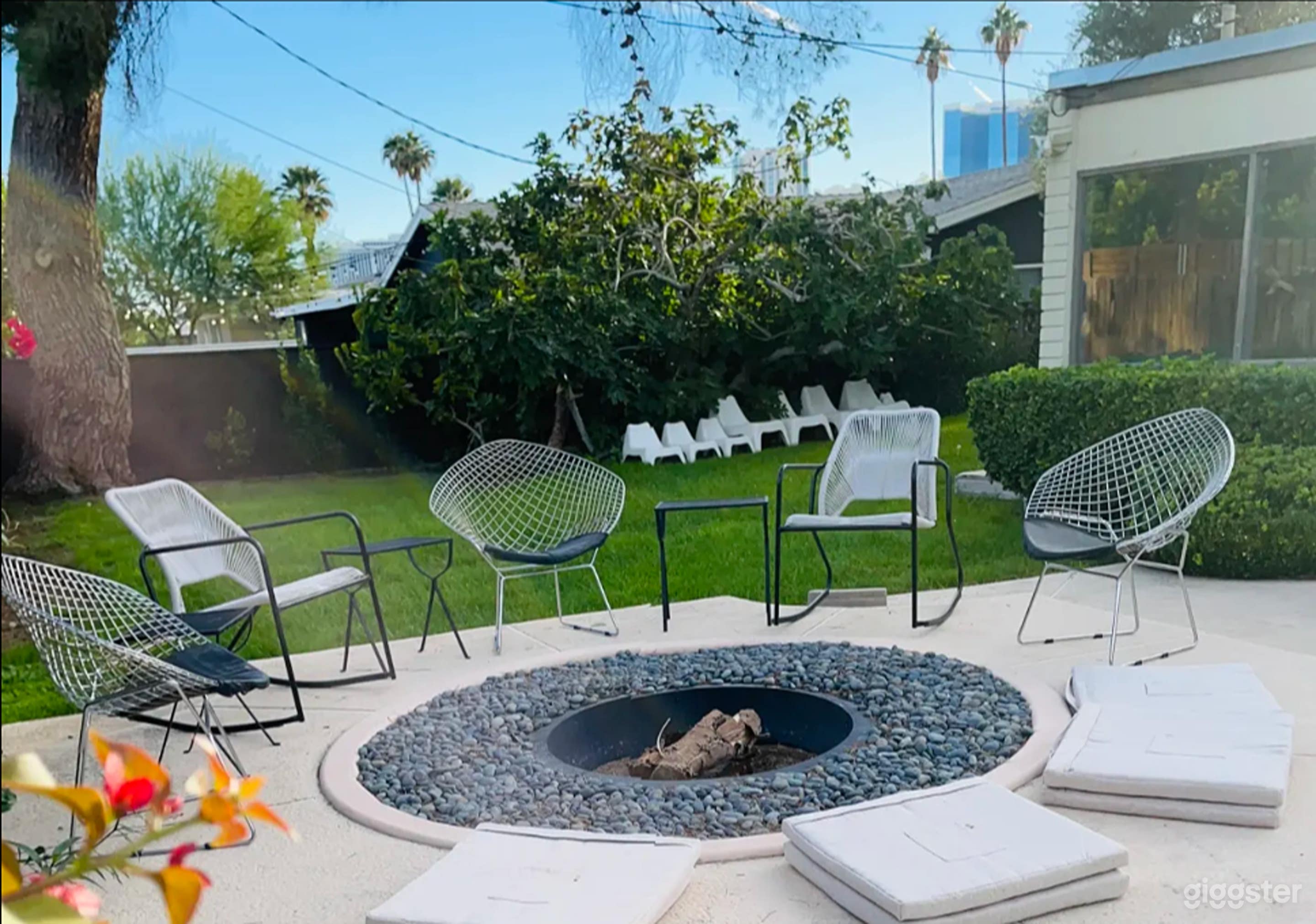 Backyard with Lush Landscaping Photo 2