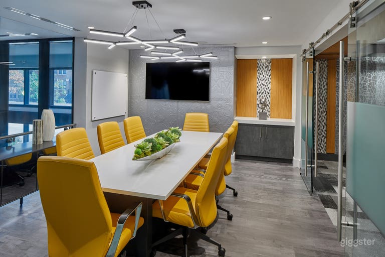 Colorful Conference Room w/ Breakout Space 