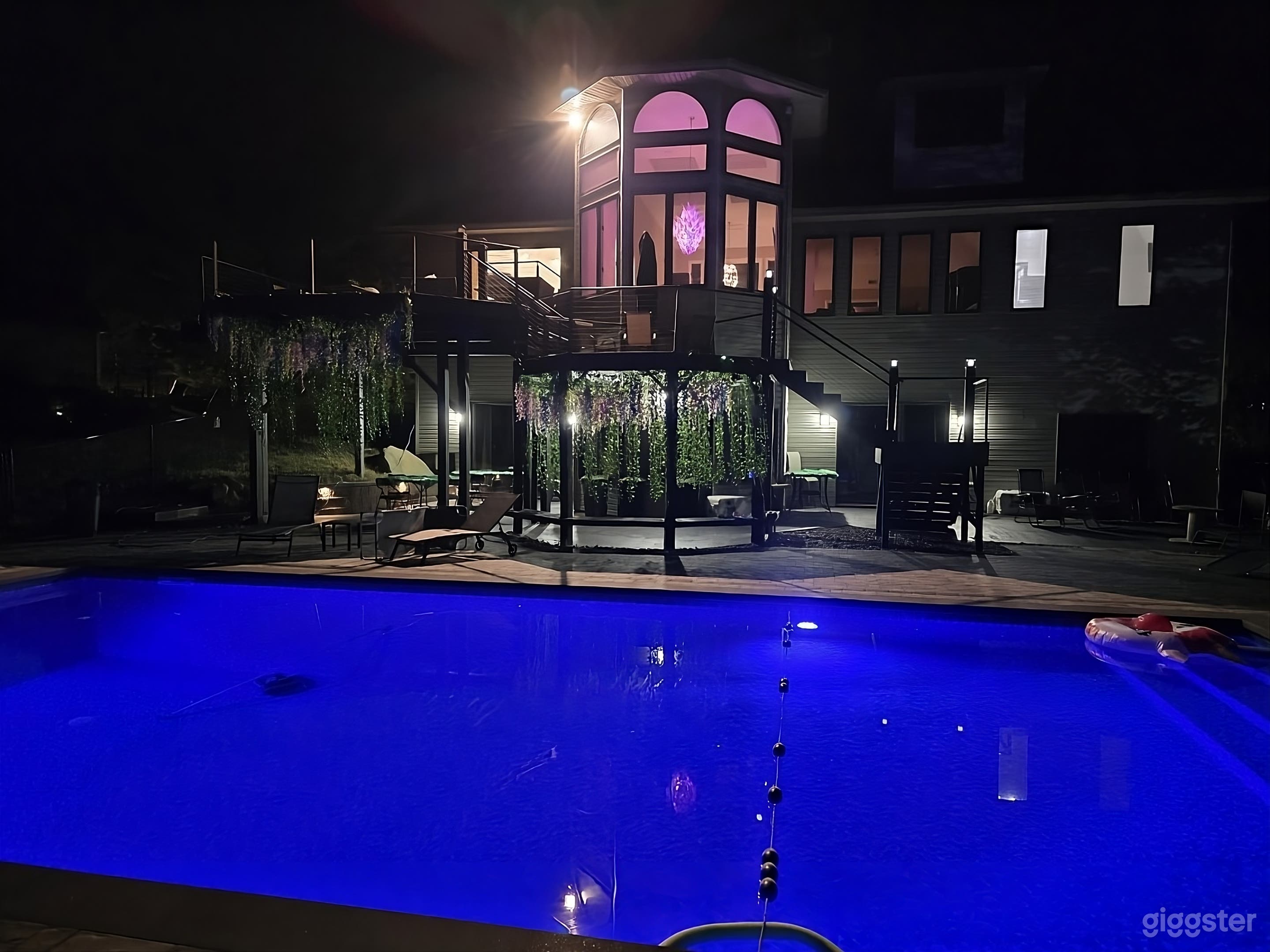 Luxury Backyard Oasis with Pool Photo 3