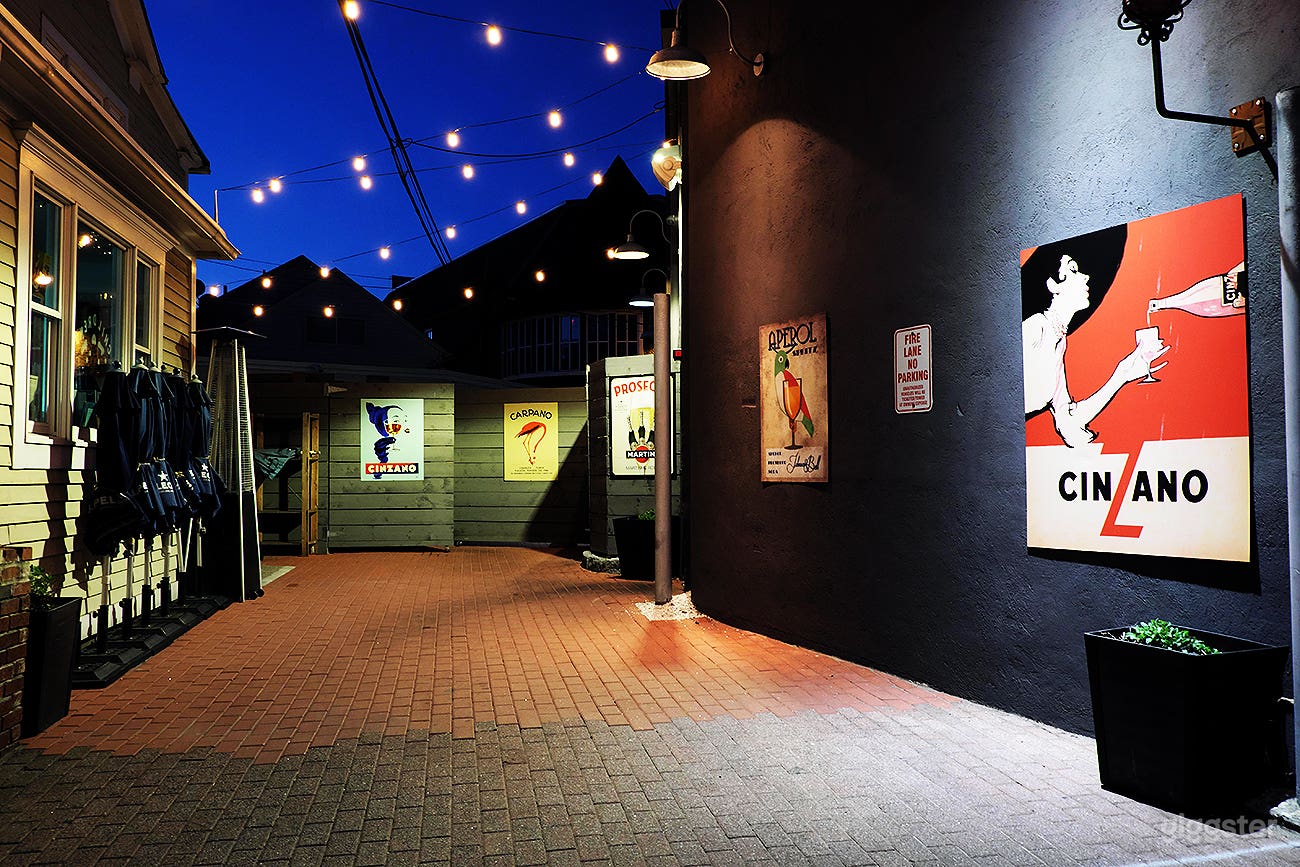 Patio overlooking the Westport Library Photo 3