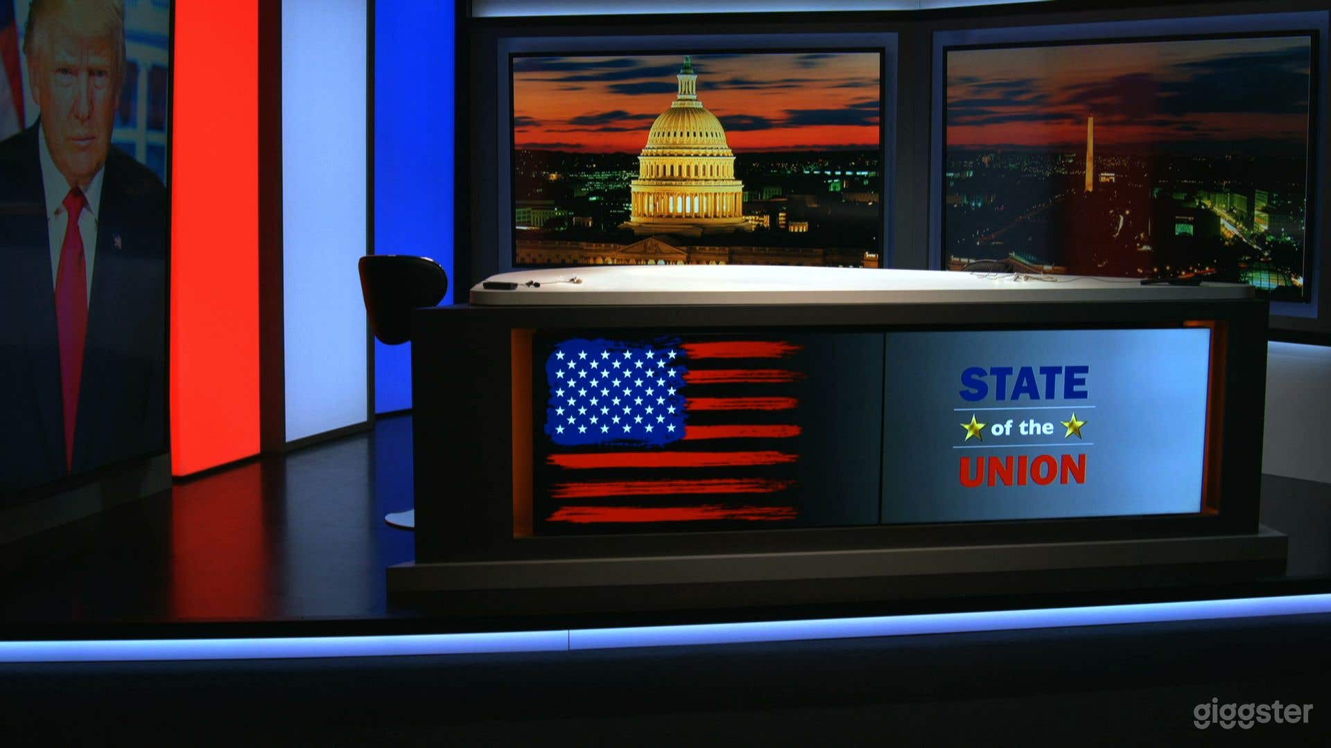 WASHINGTON DC WHITE HOUSE TV STUDIO Photo 3