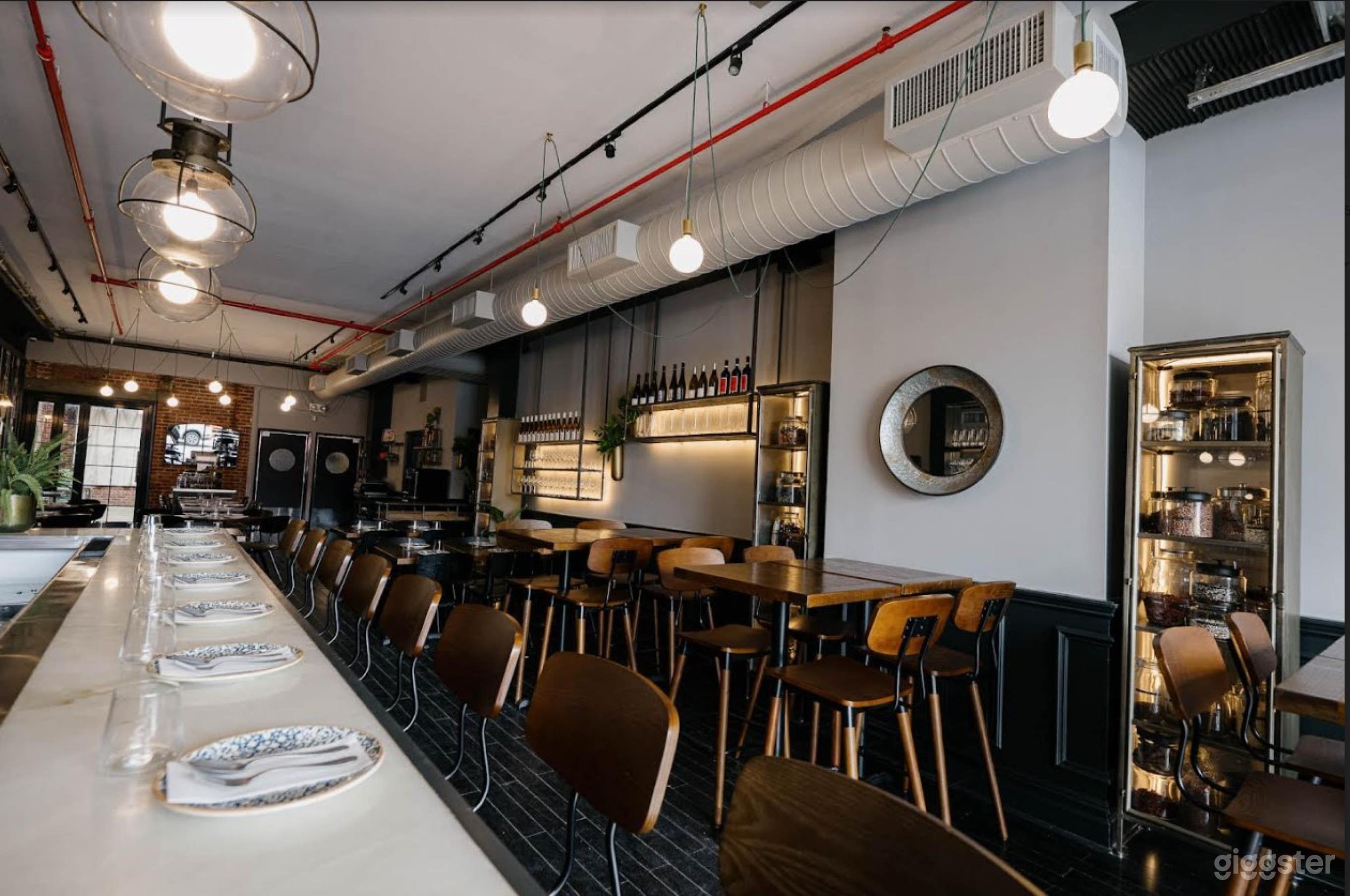 Thai Themed Main Dining Are With A Bar Photo 4