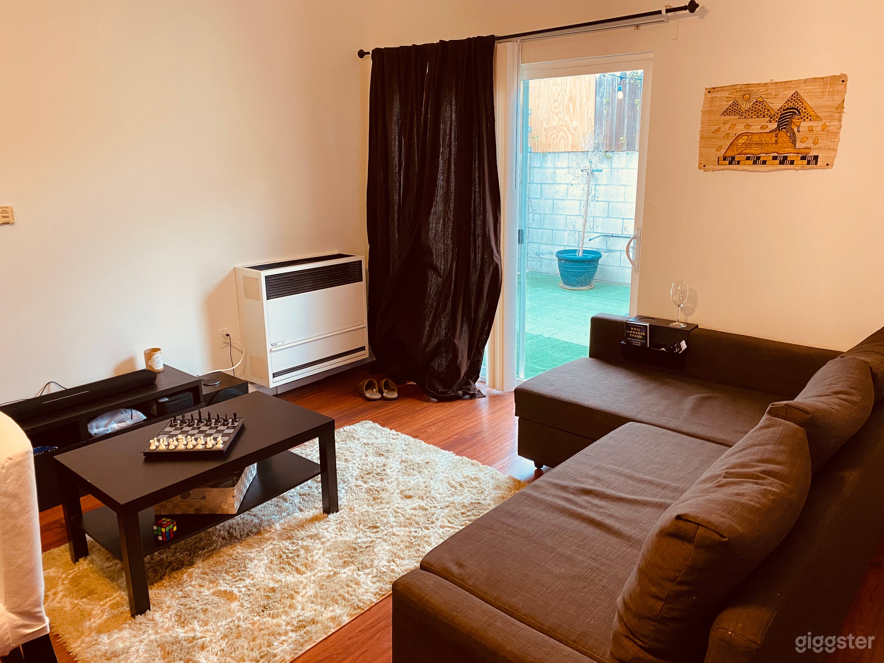 Leaving room with big wall for 130" projector! Movie night here is really movie night!