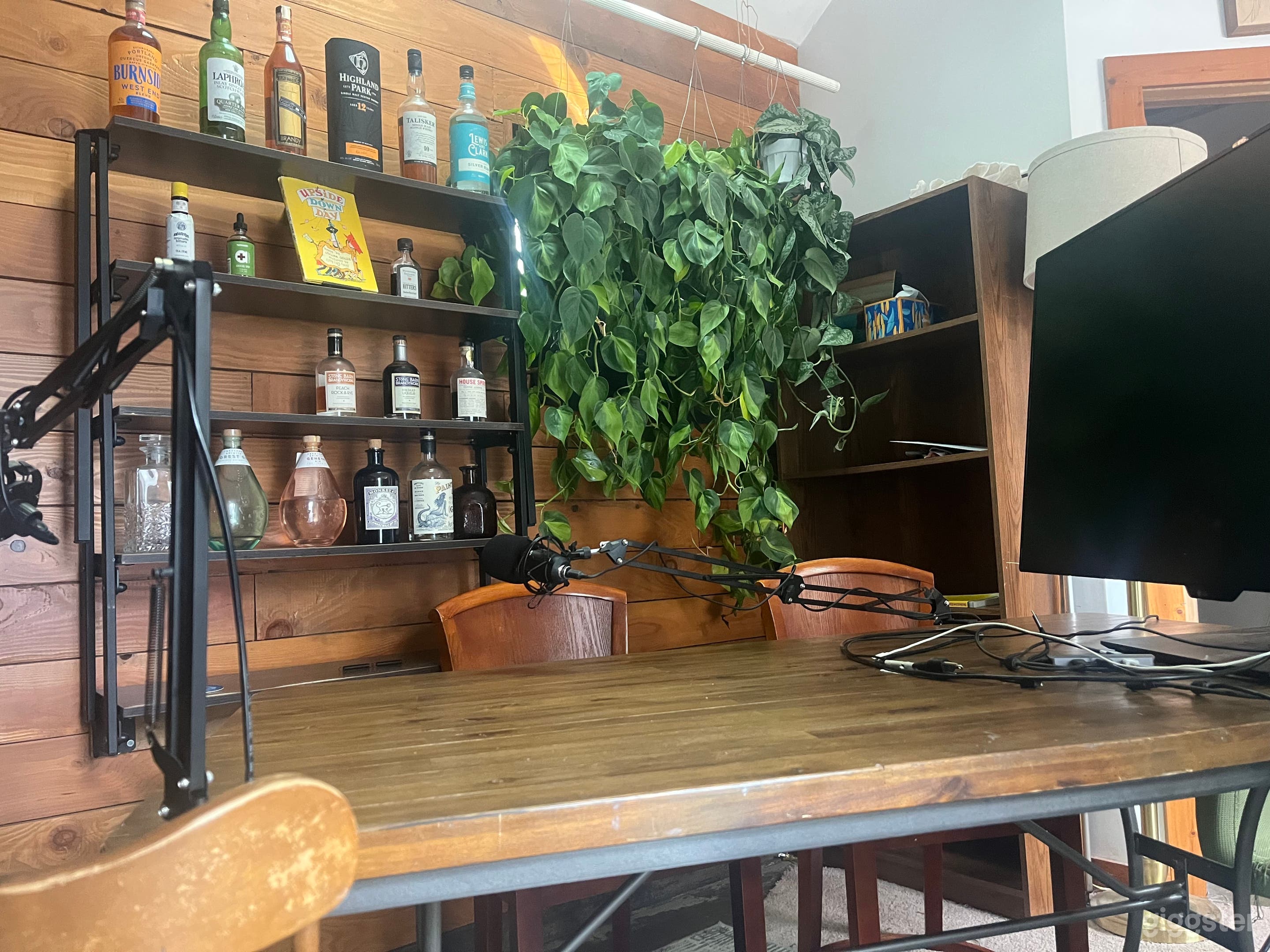 Artists' Studio: beautiful podcast setup! Camera/lights/mics Photo 4