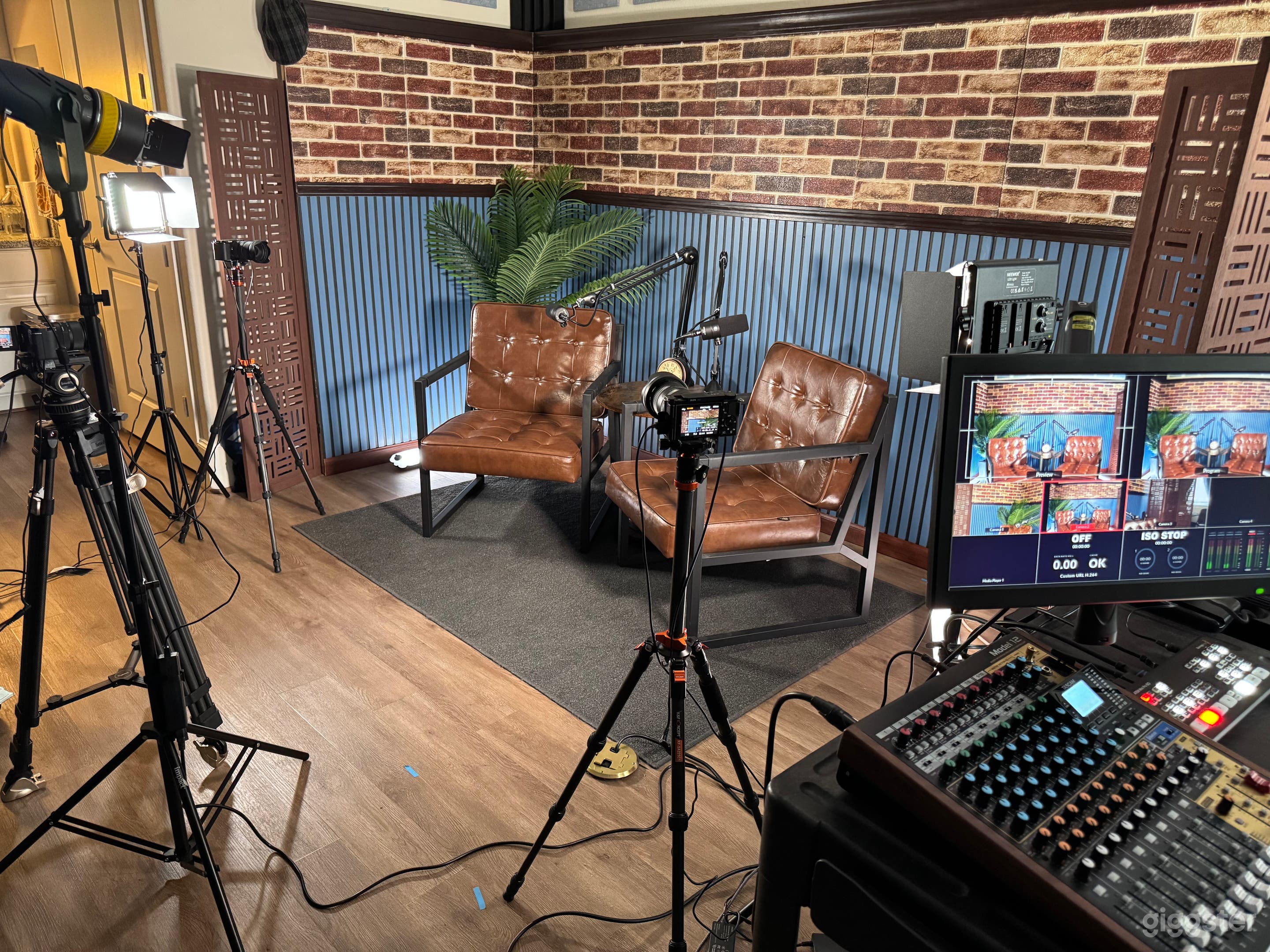 Controls, cameras, lights