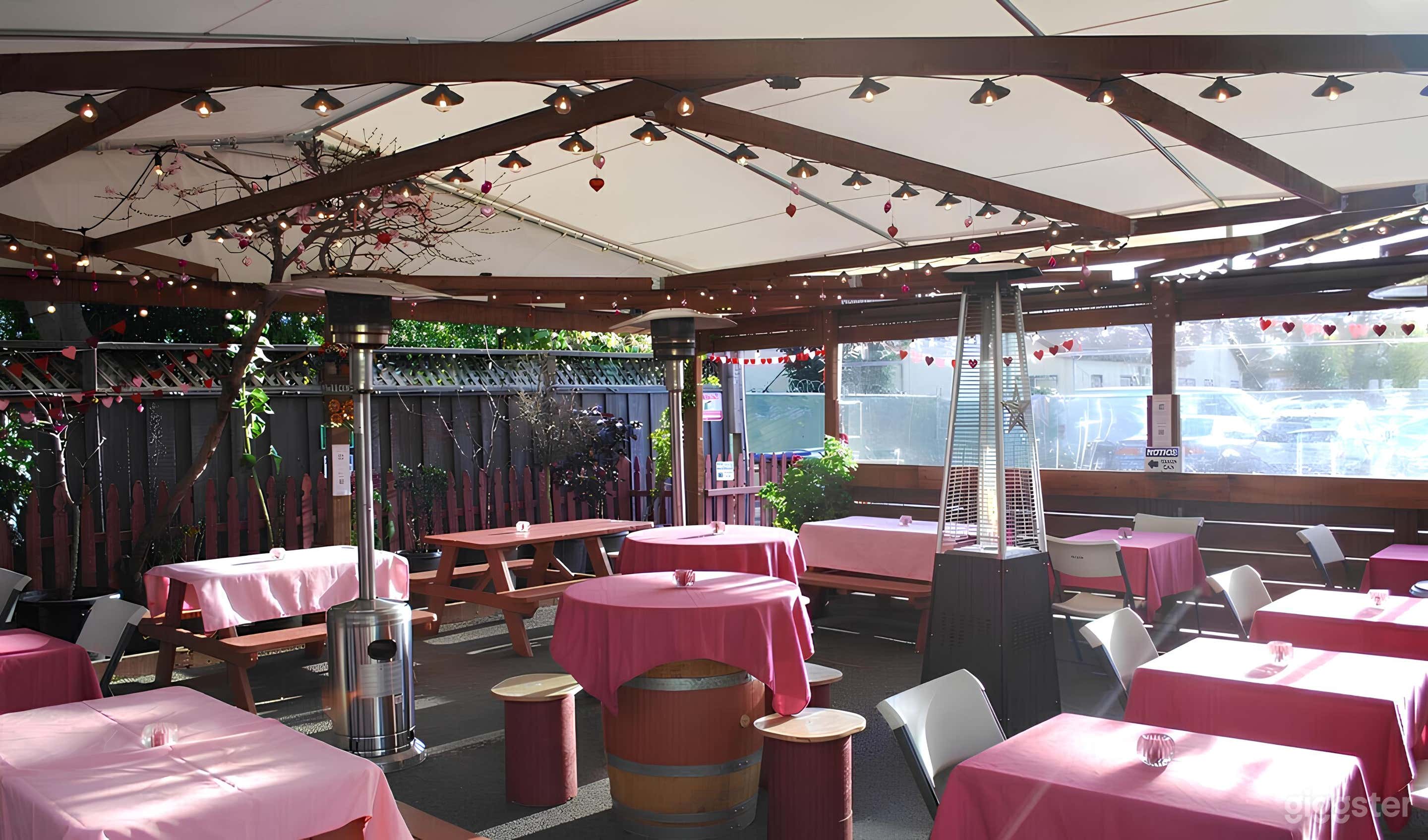 Outdoor Vegan Dining Photo 2