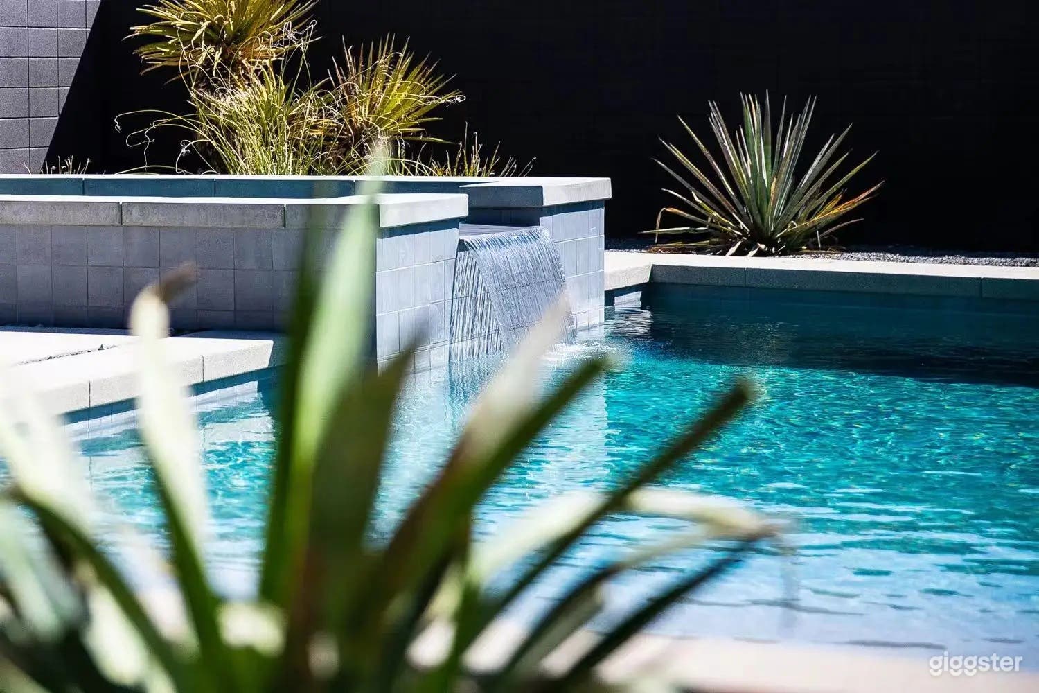 Black C Outdoor Pool Photo 2