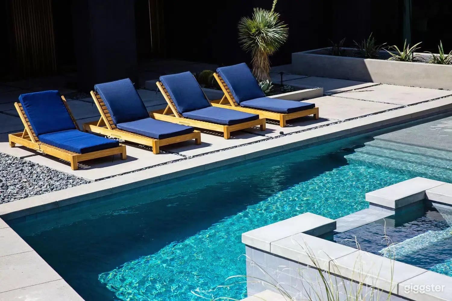 Black C Outdoor Pool Photo 4