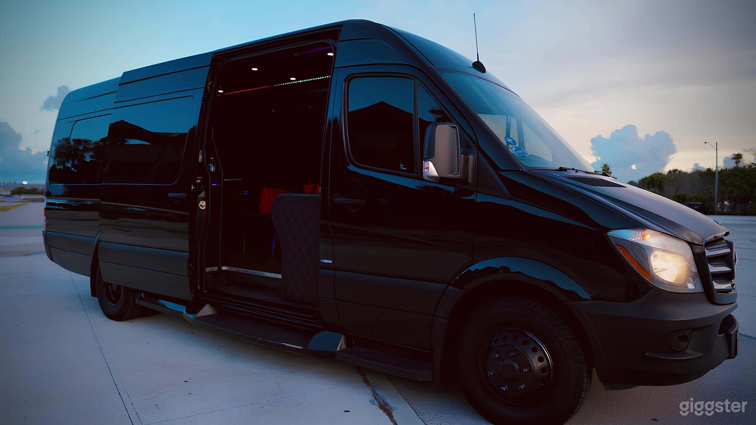 Sprinter Van Limousine Party Bus Photo 1
